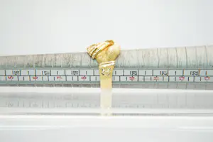 49 - Mooie 18 krt geel gouden Surinaamse vriendschaps-ring - unisex model kopen? Bied vanaf 560!