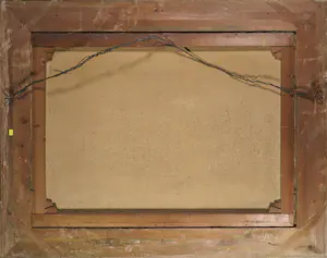 Hendrik Jan ten Cate - Olieverf op doek, Vrouw op bospad - Ingelijst (Groot) kopen? Bied vanaf 200!