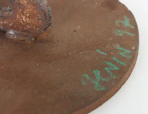 Albrecht Genin - Metalen sculptuur, Zwei Figuren balancieren kopen? Bied vanaf 500!