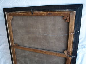 Elly du Clou-Bruggeman - Olieverf op doek , Vrouw met hoed, Zelfportret? – Groot kopen? Bied vanaf 100!