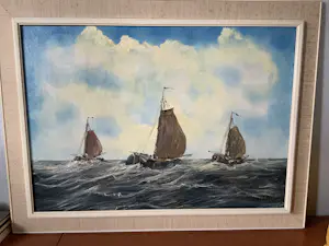 Jan Kelderman - Zeegezicht kopen? Bied vanaf 30!