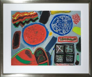 Corneille - Litho, Zonder titel - Ingelijst (Groot) kopen? Bied vanaf 350!