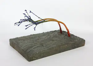 Erica Wesseling - Sculptuur in gemengde techniek, Ereboog kopen? Bied vanaf 1!