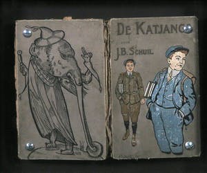 Jan Bollaert - Gemengde techniek op kaft, De Katjangs - Ingelijst kopen? Bied vanaf 1!