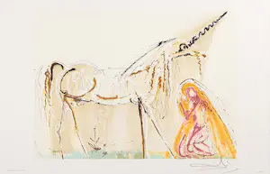 Salvador Dali - La licorne kopen? Bied vanaf 700!
