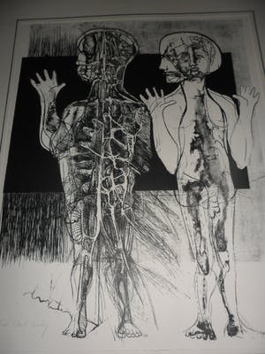 Aat Verhoog - Zonder Titel - Litho - 75/100 - Gesigneerd kopen? Bied vanaf 30!