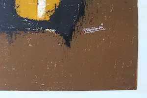 Johnny Friedländer - Lithographie in Farbe - signiert kopen? Bied vanaf 50!