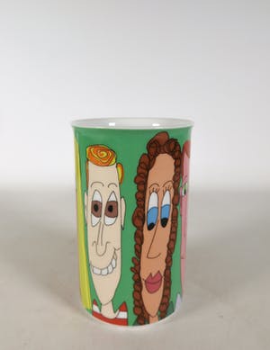 James Rizzi - Rosenthal Studioline - Twee porseleinen vazen kopen? Bied vanaf 50!