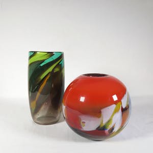 Franz Winkelkotte - Lot van twee siervazen kopen? Bied vanaf 150!