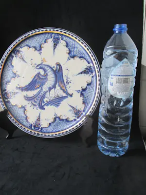 Niet of onleesbaar gesigneerd - Russische wandbord - Gzhel kopen? Bied vanaf 10!