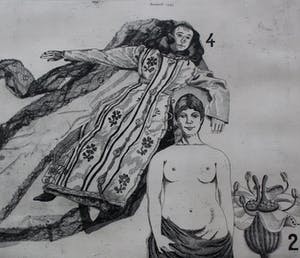 Herman Berserik - grote ets - 1971 kopen? Bied vanaf 125!