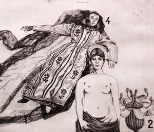 Herman Berserik - grote ets - 1971 verkocht voor € 125!