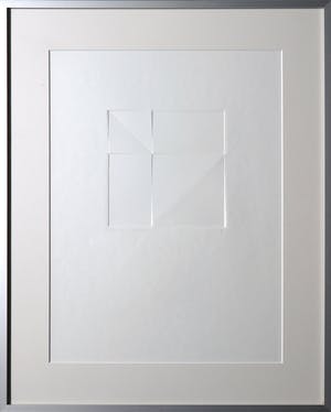 Harry van Kuyk - Reliëfdruk, Zonder titel - Ingelijst kopen? Bied vanaf 100!