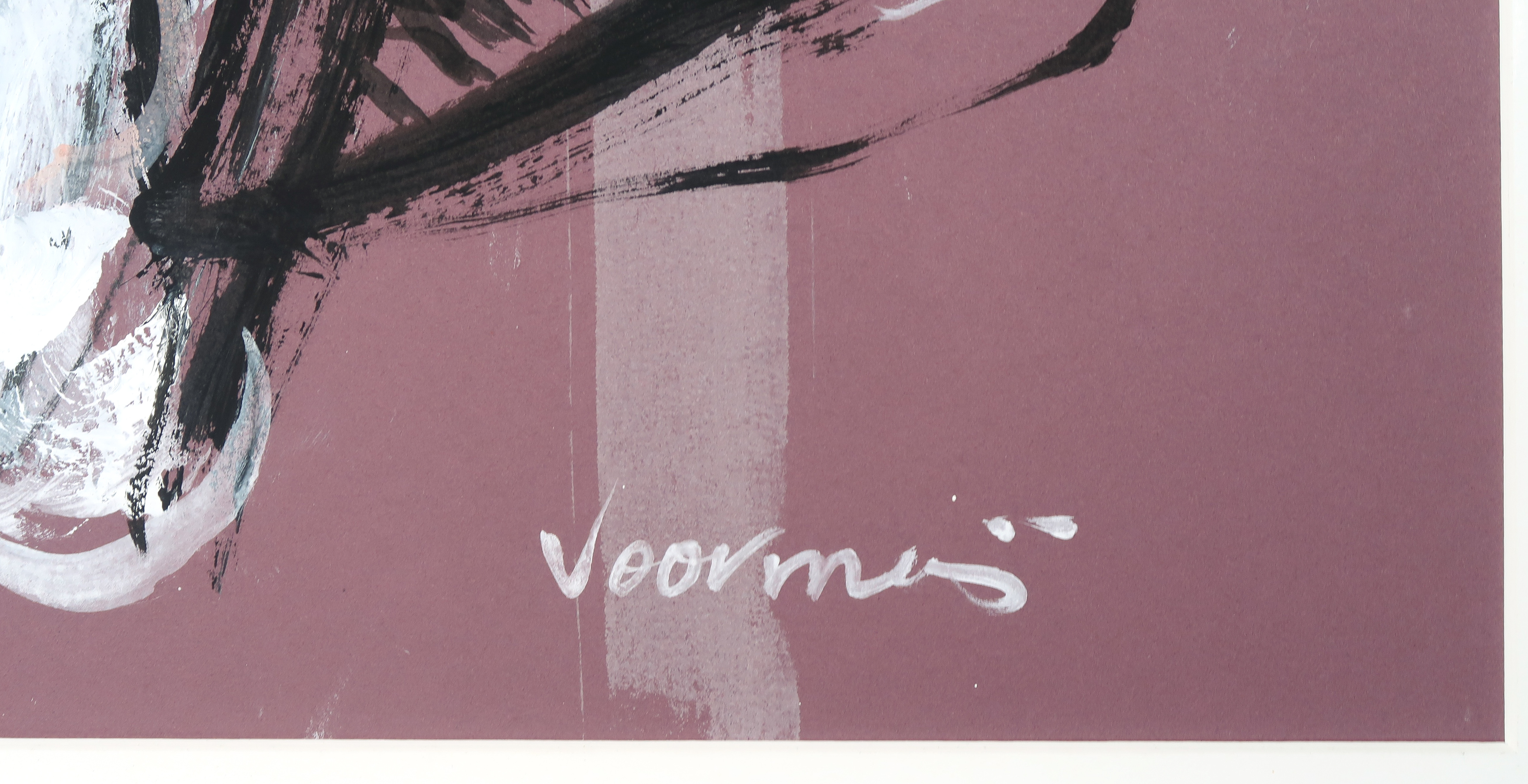 Peter John Voormeij - Gouache op papier, Zonder titel kopen? Bied vanaf 60!