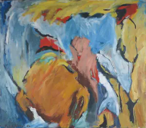 Piet Clement - Acryl op doek, Zomer impressie - Ingelijst (Groot) kopen? Bied vanaf 150!