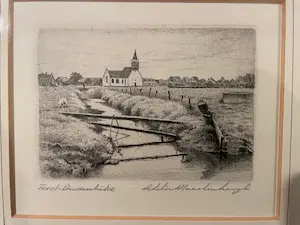 Maarten Langbroek - Texel oudeschild kopen? Bied vanaf 45!