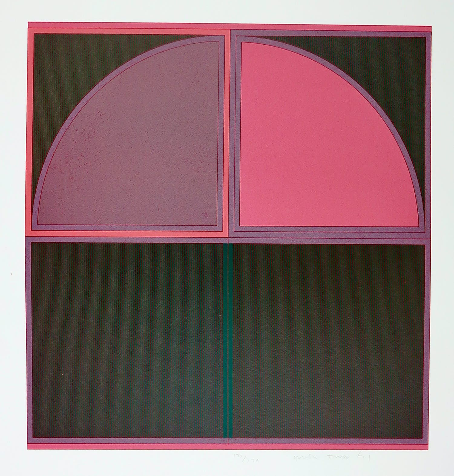 Gordon House - Zeefdruk, Zonder titel verkocht voor € 60!