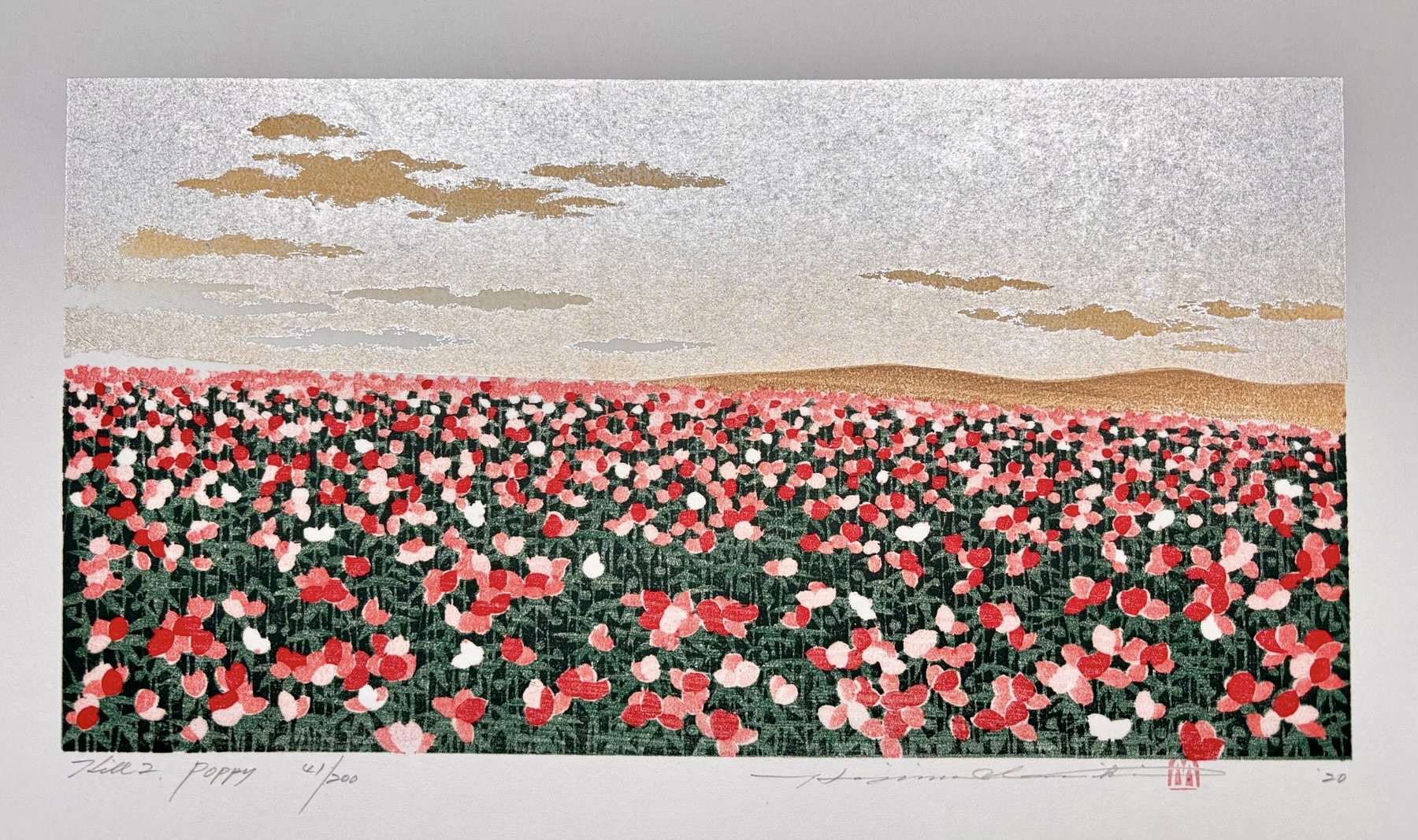 Buy Hajime Namiki - "Hill 2 Poppy"? Bid from 250!