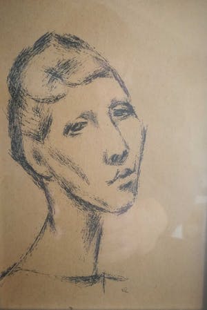 Eduard van Zanden - Portret vrouw. kopen? Bied vanaf 49!
