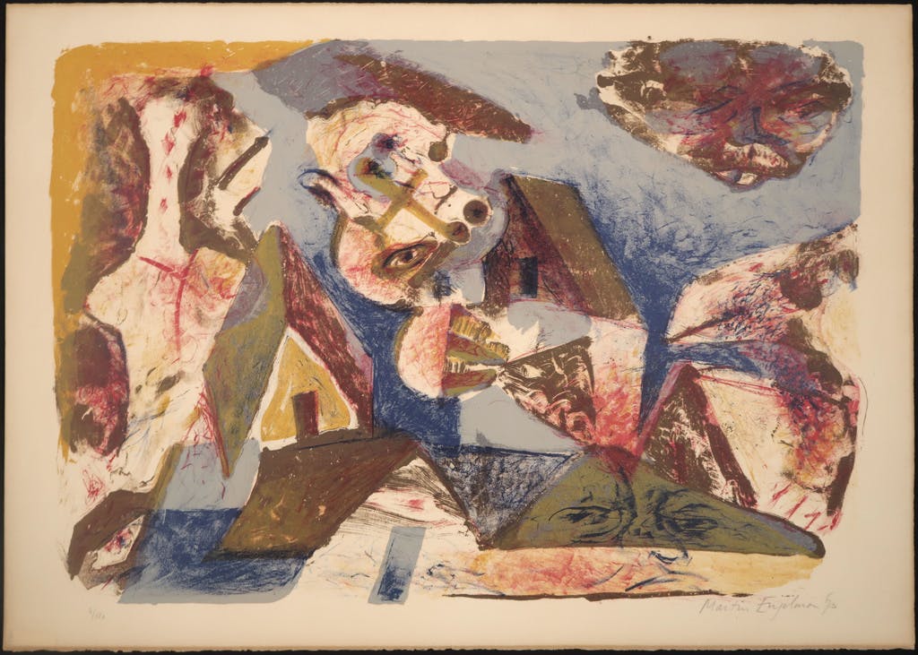 Martin Engelman - Martin Engelman: Litho, Zonder titel kopen? Bied vanaf 1!