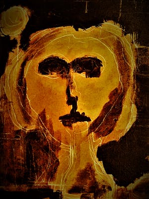 Niet of onleesbaar gesigneerd - Bijzonder Italiaans? jaren 50 "Sgraffito" gem. techniek - gesigneerd kopen? Bied vanaf 1!