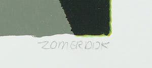 Yvonne Zomerdijk - Zeefdruk, Kakelvers kopen? Bied vanaf 1!