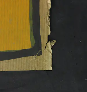 Bart Drost - Lot van drie zeefdrukken op bitumenpapier, Zonder titel kopen? Bied vanaf 1!