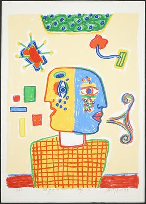 Keimpe Kootstra - Zeefdruk, Het gesprek van de dag II kopen? Bied vanaf 1!