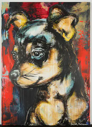 AcheterDaniel Maltzman - Chihuahua - XL Schilderij in Acryl - Rich & Famous Artist? Enchérissez de 790!