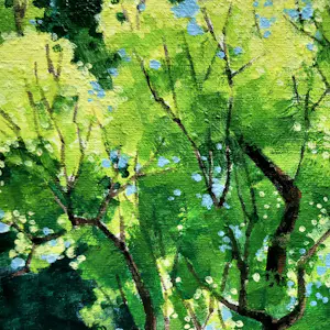 Willem Visser - Boom in tegenlicht kopen? Bied vanaf 70!