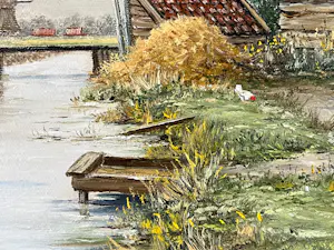Cor Quax - Hollands rivierlandschap met een boerderij kopen? Bied vanaf 50!