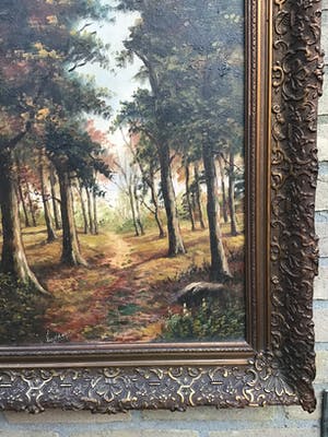 Niet of onleesbaar gesigneerd - Paadjes door het bos kopen? Bied vanaf 1!