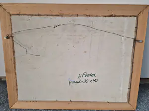 Henk Poeder - Romantisch landschap met twee vrouwen kopen? Bied vanaf 95!