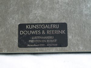 Toon Tieland - Handgesigneerde prent , “Wintergezicht” - ingelijst – ca 1990 kopen? Bied vanaf 10!