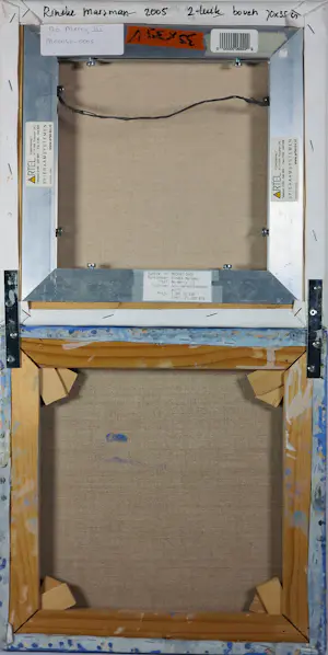 Rineke Marsman - Acryl op doek, Tweeluik, No mercy III kopen? Bied vanaf 150!