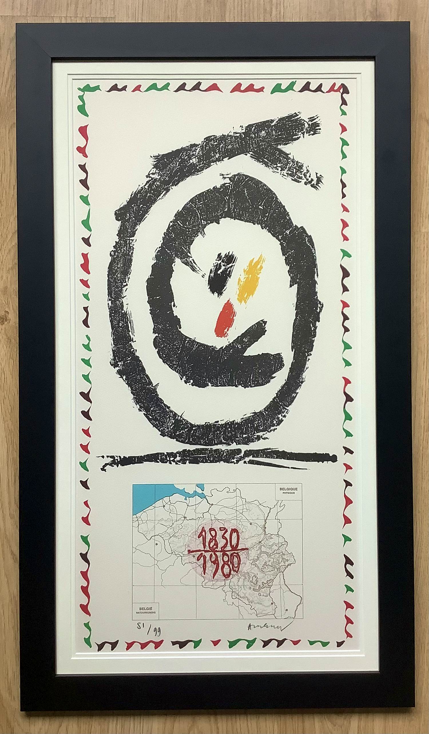 Pierre Alechinsky - België 150 jaar kopen? Bied vanaf 825!