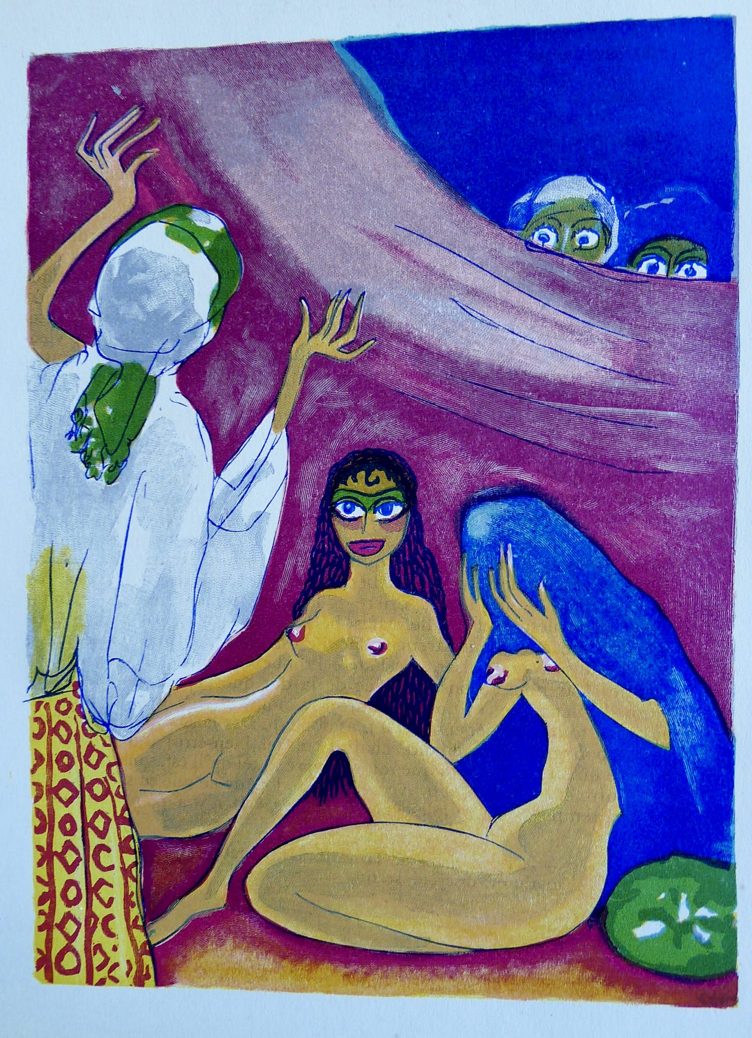 Kees van Dongen - Gravure 1001 nacht:'La surprise du marchand de Damas' verkocht voor € 30!