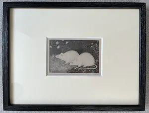 Jan Mankes - Originele Heliogravure - 2 Muizen 1923 kopen? Bied vanaf 75!