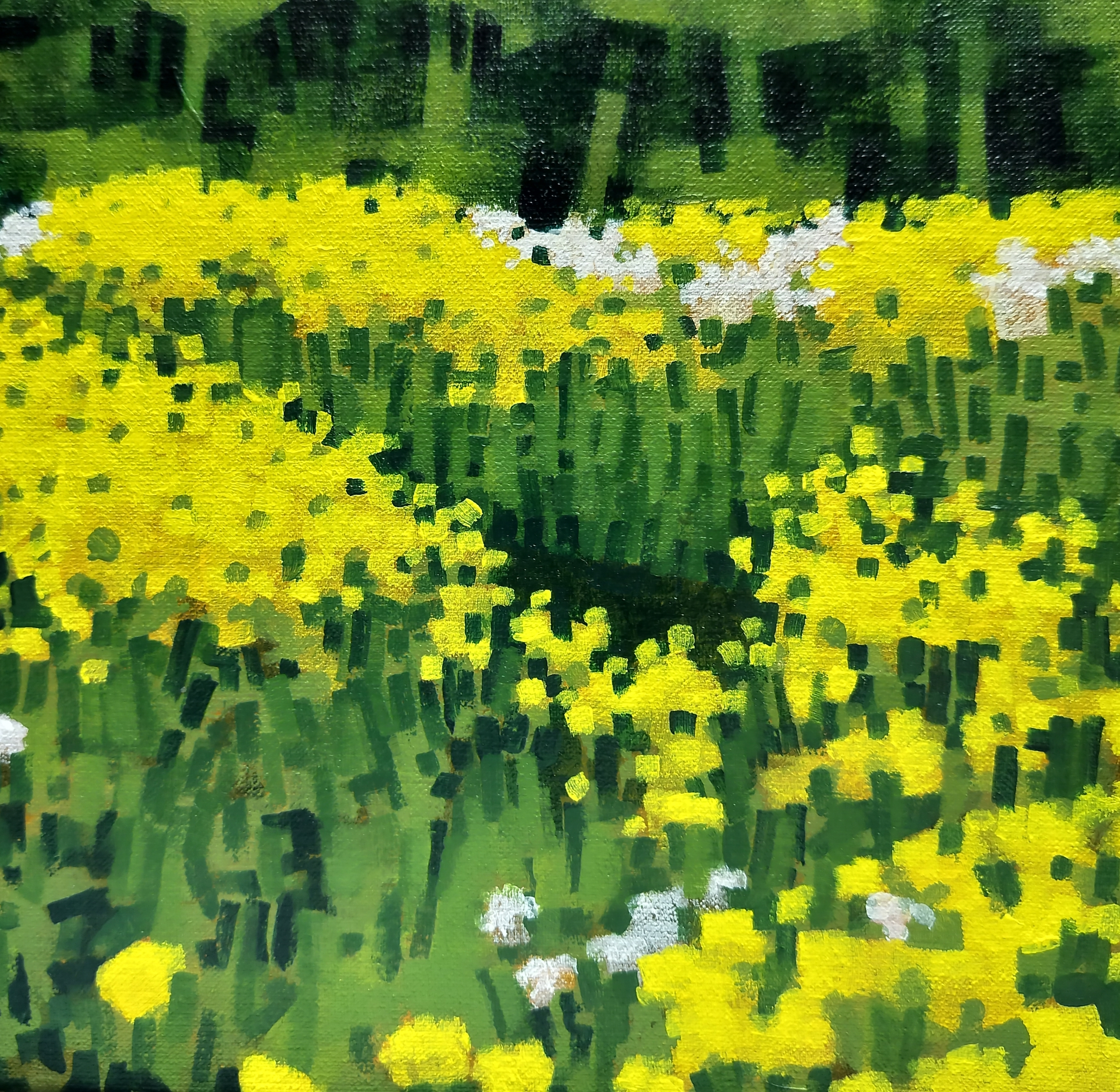 Willem Visser - Koolzaad langs de oever kopen? Bied vanaf 70!