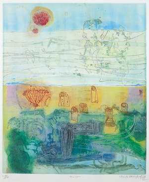 Soichi Hasegawa - Ets en aquatint, Moisson - Ingelijst kopen? Bied vanaf 50!