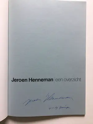 Jeroen Henneman - Een overzicht kopen? Bied vanaf 1!