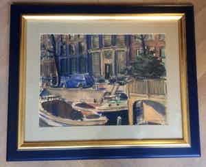 Bob Buys - 1912-1979. Grachtengezicht Amsterdam 1954 verkocht voor € 150!