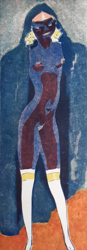 Kees van Dongen - houtgravure - La Comparaison kopen? Bied vanaf 50!