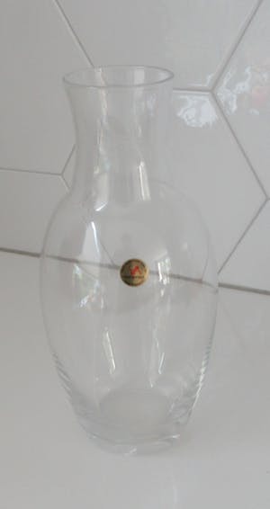 Royal Leerdam - Elegante Blank kristallen vaas kopen? Bied vanaf 28!