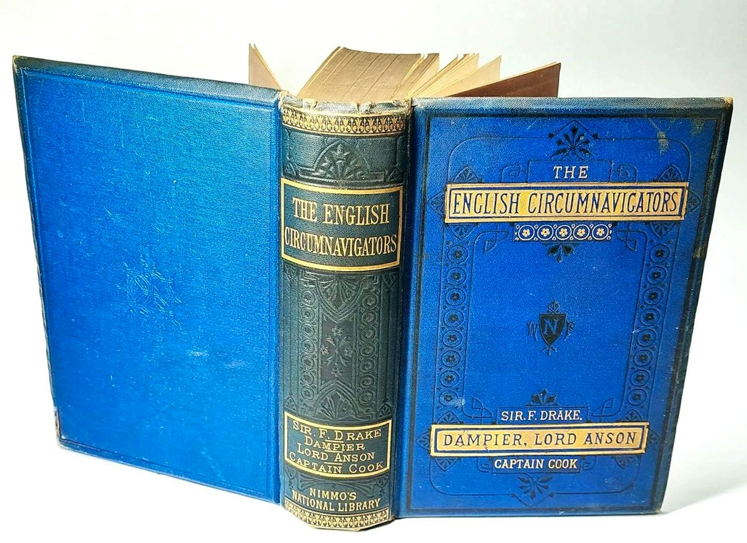 Antiquarisch Boek - The English Circumnavigators; the Most Remarkable Voyages Round the World - 1876 verkocht voor € 50!