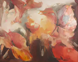 Nel Star-Busmann - Acryl op doek, Zonder titel - Ingelijst kopen? Bied vanaf 150!