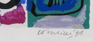 Corneille - Zeefdruk uit Een schedel vol stem - Ingelijst kopen? Bied vanaf 1!