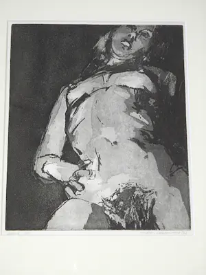 AcheterMartien Hoevenaars - Ets - Sexus 1977? Enchérissez de 110!
