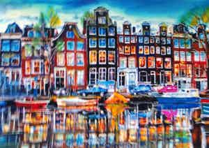 Elena Polyakova - Huizen op het gracht verkocht voor € 175!