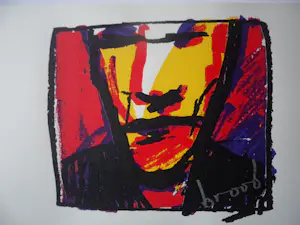 Herman Brood - Zeefdruk, Woedend Licht. kopen? Bied vanaf 60!